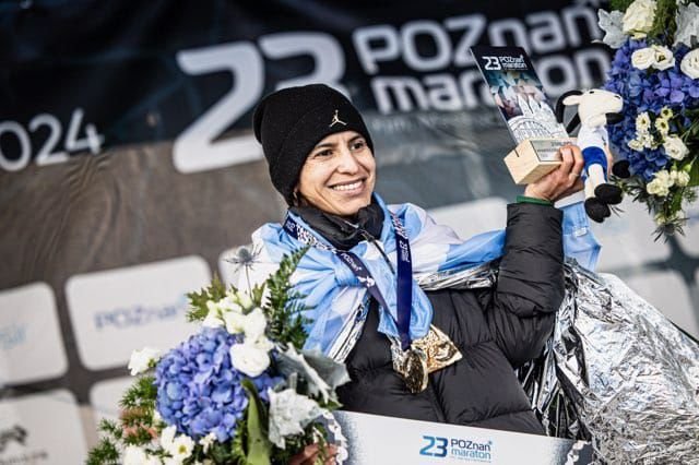 Daiana Ocampo, maratón de Poznan, maratón de Polonia, Juegos Olímpicos París 2024, Celestine Kwachuwai, Mohamed Chaaboud.