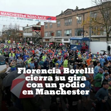 Florencia Borelli cierra su gira con un podio en Manchester 🏃‍♀️🌟