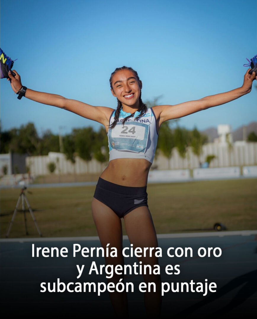 Irene Pernía cierra con oro y Argentina es subcampeón en puntaje