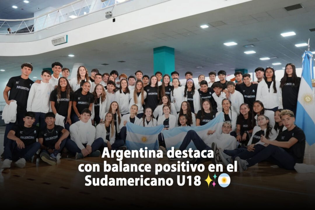 Argentina destaca con balance positivo en el Sudamericano U18 ✨🇦🇷