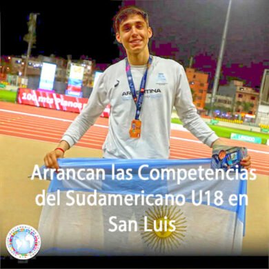 Arrancan las Competencias del Sudamericano U18 en San Luis