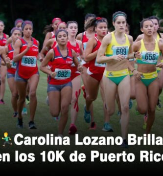 Carolina Lozano Brilla en los 10K de Puerto Rico