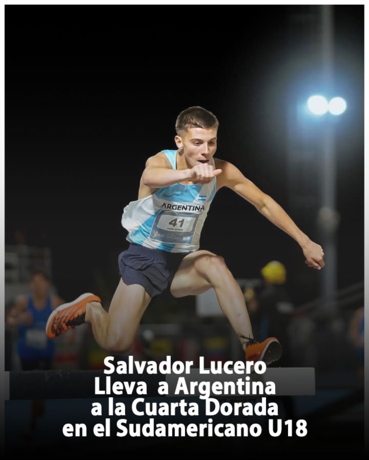 Salvador Lucero Lleva a Argentina a la Cuarta Dorada en el Sudamericano U18