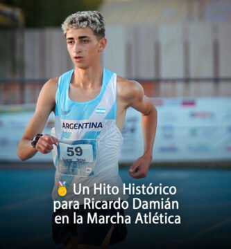 Un Hito Histórico para Ricardo Damián en la Marcha Atlética