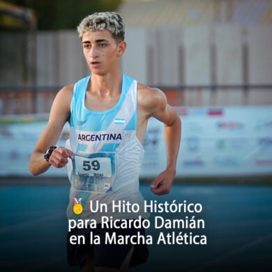 Un Hito Histórico para Ricardo Damián en la Marcha Atlética