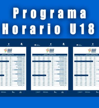 programa horario u18 san luis 2024