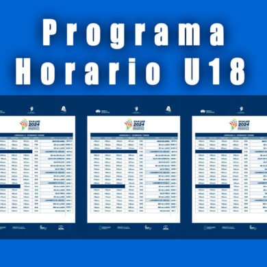 programa horario u18 san luis 2024