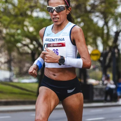 Marcela Gómez, medio maratón Encarnación 2024, atletismo argentino, resultados medio maratón Paraguay, Ignacio Marecco