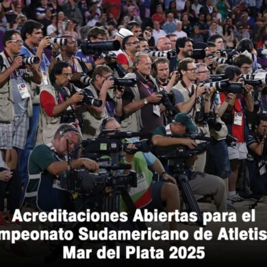 Acreditaciones Abiertas para el Campeonato Sudamericano de Atletismo Mar del Plata 2025