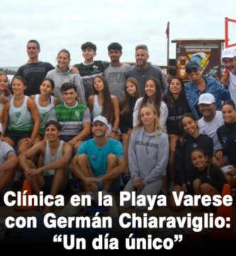 Clínica en la Playa Varese con Germán Chiaraviglio Un día único