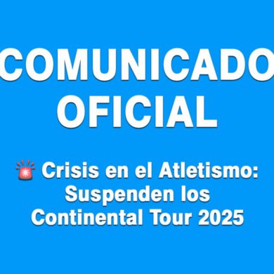 🚨 Crisis en el Atletismo Suspenden los Continental Tour 2025