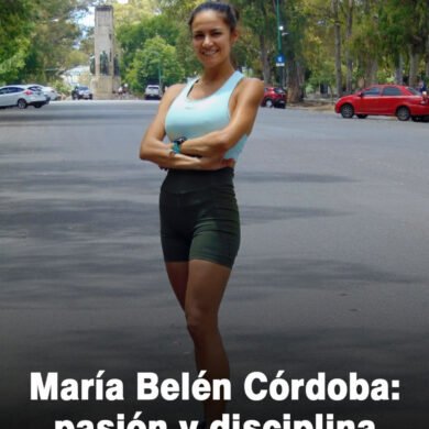 María Belén Córdoba pasión y disciplina en el atletismo