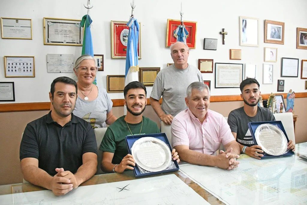 Reconocimiento a los Hermanos Vega en Chivilcoy