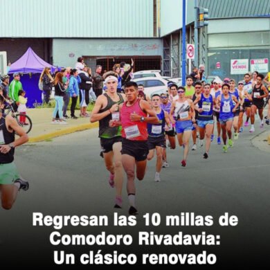 Regresan las 10 millas de Comodoro Rivadavia Un clásico renovado