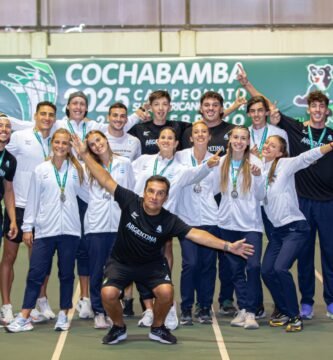 Argentina brilla en Cochabamba con medallas y récords