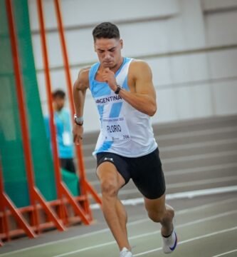 Florio bronce y récord en 60m Zanolli impone marca INDOOR