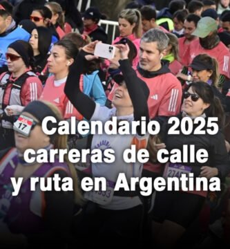 Calendario 2025 carreras de calle y ruta en Argentina