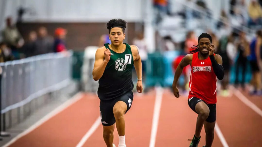 Joel dos Santos sobresale en los 200 metros indoor