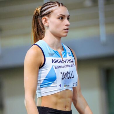 Florio bronce y récord en 60m Zanolli impone marca INDOOR