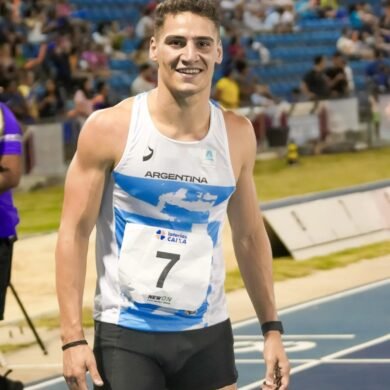 Franco Florio rumbo al Mundial Indoor de Atletismo en China