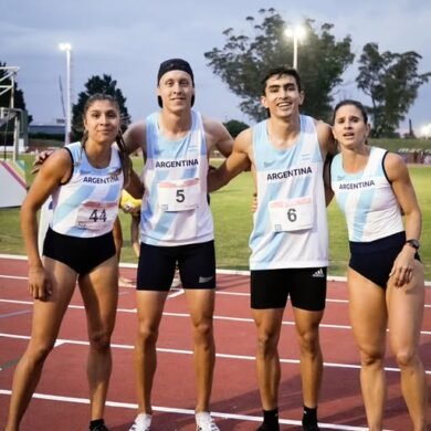 Argentina suma un valioso bronce en el relevo mixto 4x400