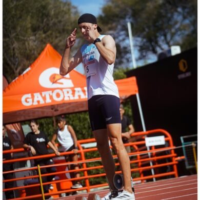 Elián Larregina conquista una brillante plata en los 400m