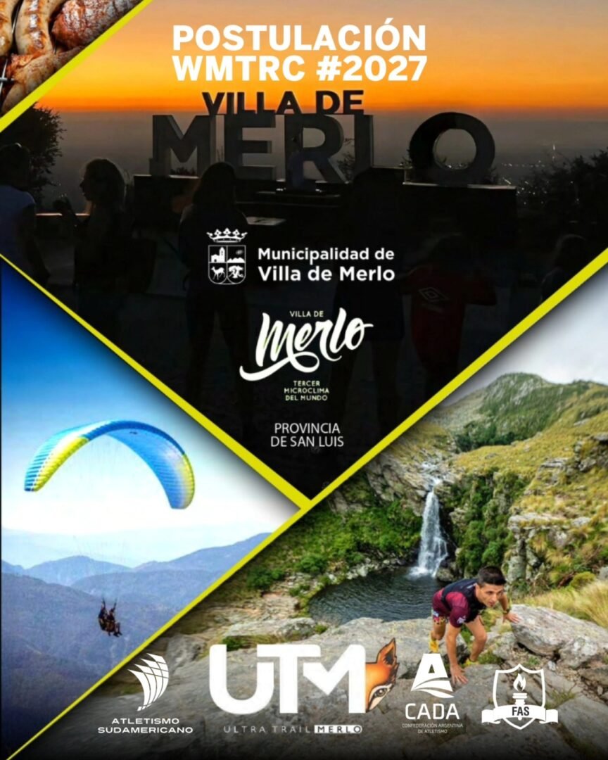 Villa de Merlo, candidata al Mundial de Trail y Montaña 2027