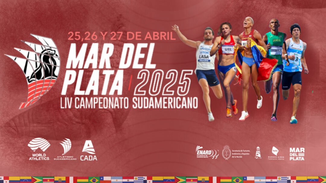 Mar del Plata 2025: Todo lo que debes saber sobre el Sudamericano de Atletismo