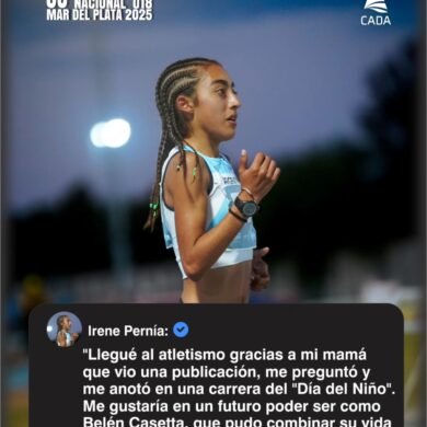 Inspiradora promesa: Irene Pernía, rumbo al Nacional U18