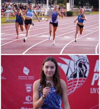 Olivia Conesa deslumbra y se lleva el oro en los 100 metros