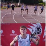 Mateo Sauka se impone con velocidad en los 100 m llanos