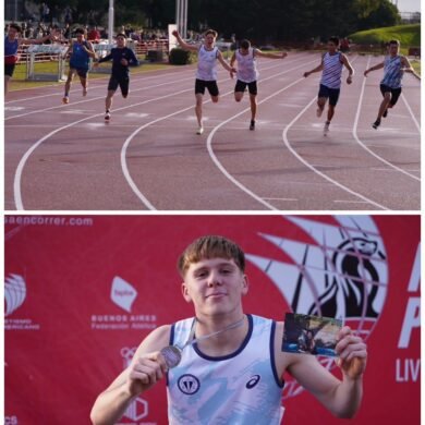 Mateo Sauka se impone con velocidad en los 100 m llanos