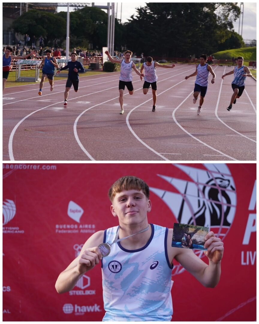 Mateo Sauka se impone con velocidad en los 100 m llanos