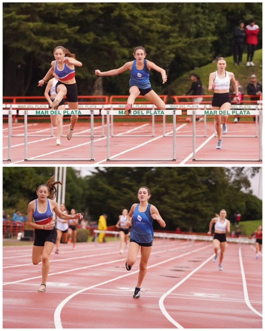 Catalina Stancato conquista el oro en los 400 metros con vallas