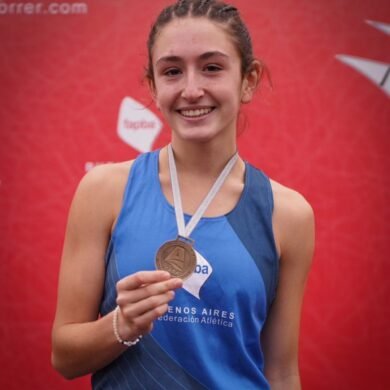 Catalina Stancato conquista el oro en los 400 metros con vallas