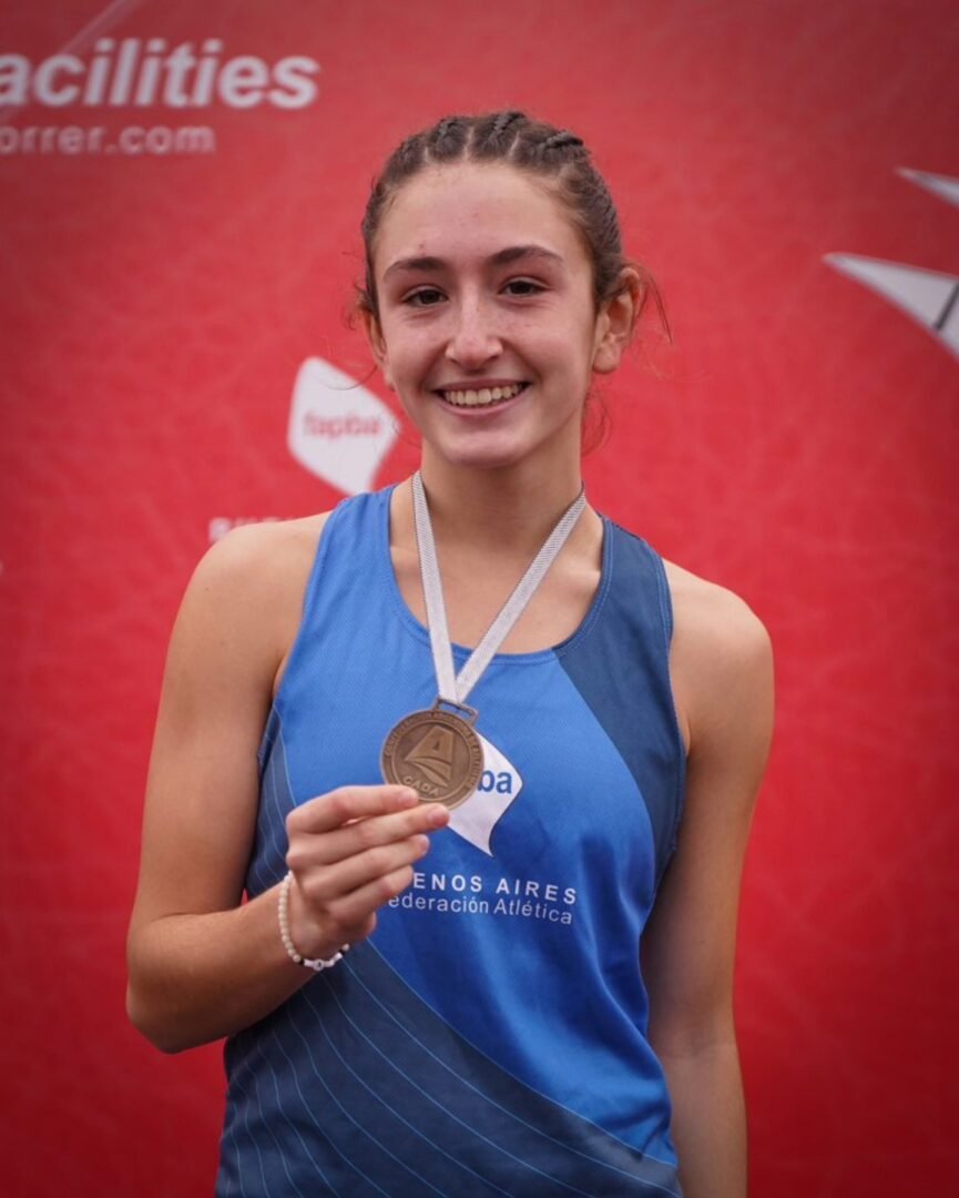 Catalina Stancato conquista el oro en los 400 metros con vallas
