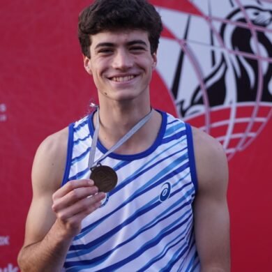 Sancho Ignouville Rivas gana con autoridad los 110 m con vallas