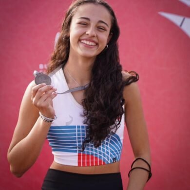 Bianca Araya Díaz se consagra campeona nacional de heptatlón
