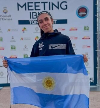 Micaela Levaggi logra sólida marca en su debut en España