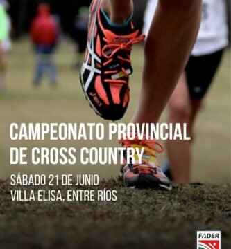 CAMPEONATO PROVINCIAL DE CROSS COUNTRY EN VILLA ELISA (ENTRE RÍOS) – INSCRIPCIONES ABIERTAS