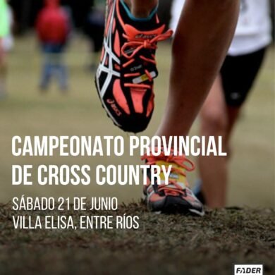 CAMPEONATO PROVINCIAL DE CROSS COUNTRY EN VILLA ELISA (ENTRE RÍOS) – INSCRIPCIONES ABIERTAS