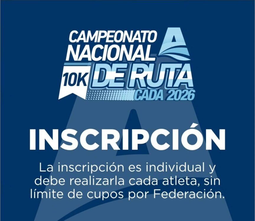 Proceso de inscripción para la primera etapa del Campeonato Nacional de Ruta 10K