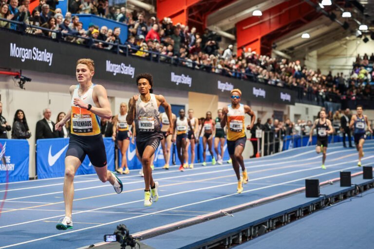 Asics Sound Invite: Hocker ganó la milla y Lutkenhaus batió récord u20
