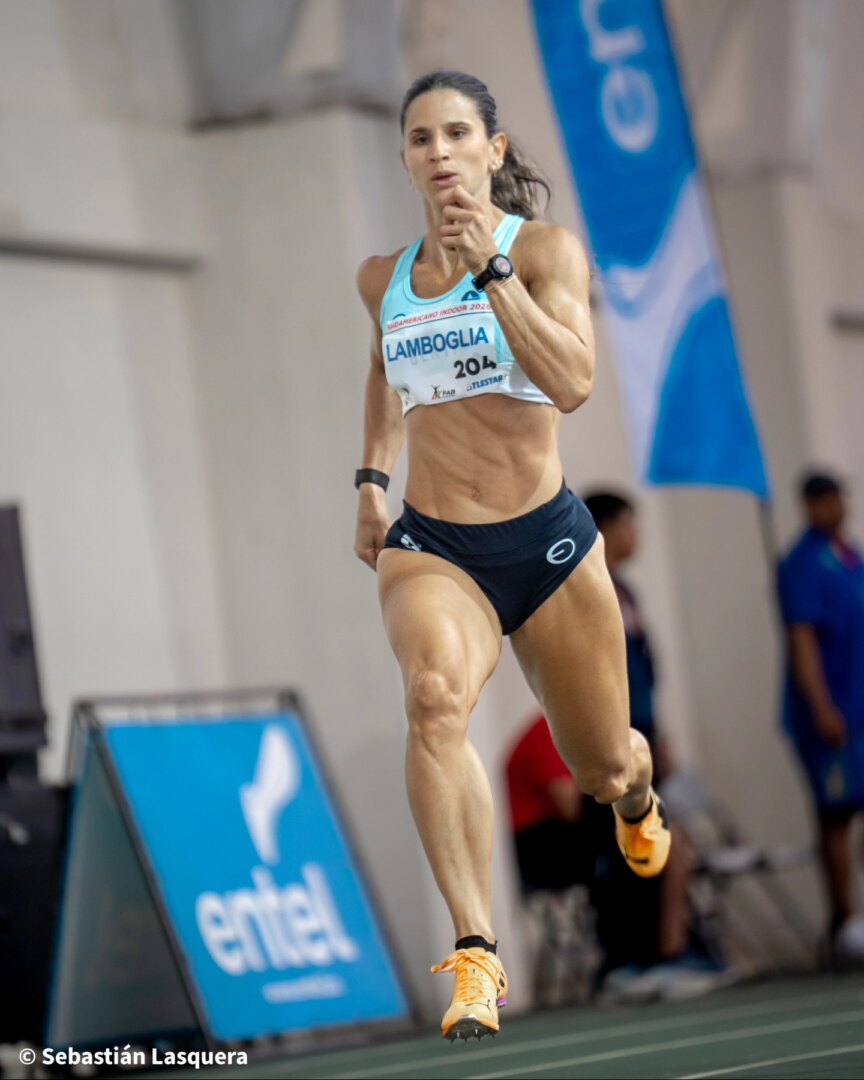 Florencia Lamboglia record nacional 400m indoor