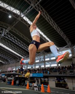 Milagros D'Amico; Sudamericano Indoor; Short Track; Salto en largo; 60 metros