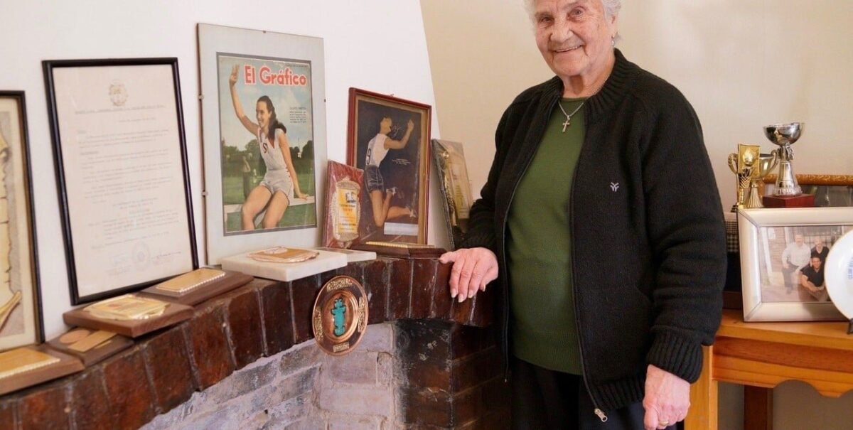 Murió Gladys Yvonne Erbetta, finalista olímpica y campeona sudamericana