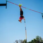 Agustín Carril salto con garrocha