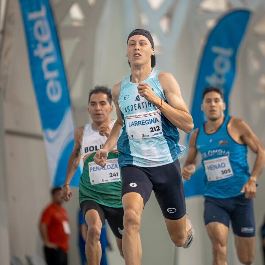 Elián Larregina bronce en 400 metros