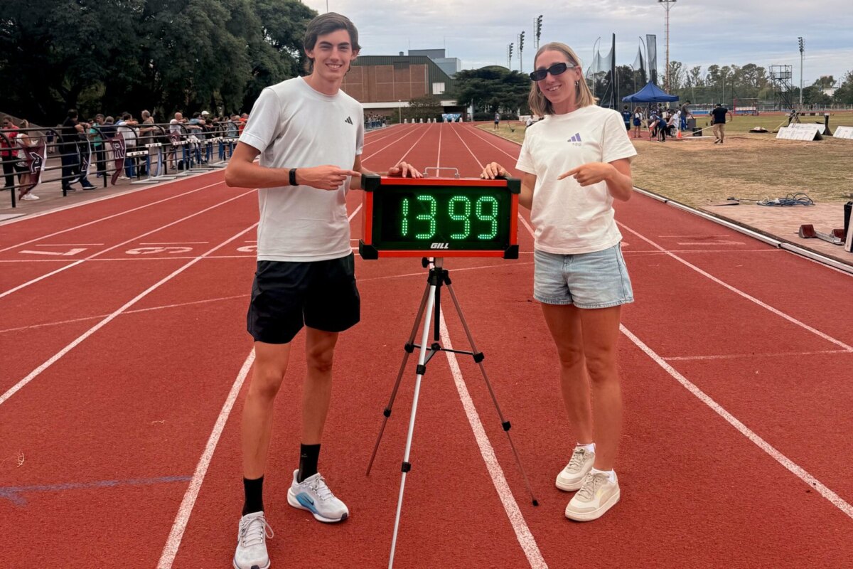 Francisco Ferreccio corrió 13.99 en 110 vallas y récord u23