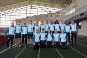 Luciano Ferrari bate el récord nacional indoor en largo en Cochabamba